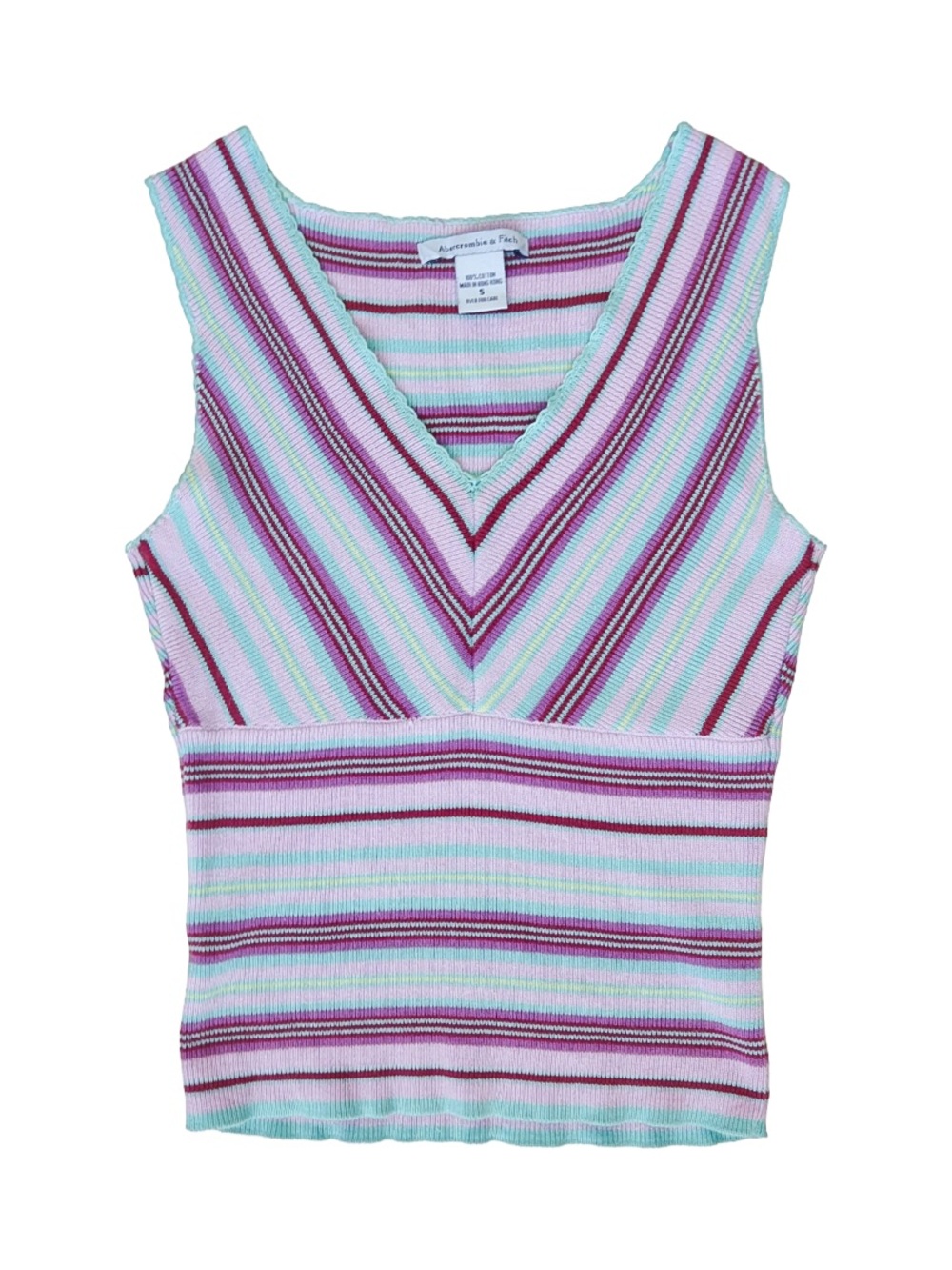 Abercrombie & Fitch Striped Knit Tank